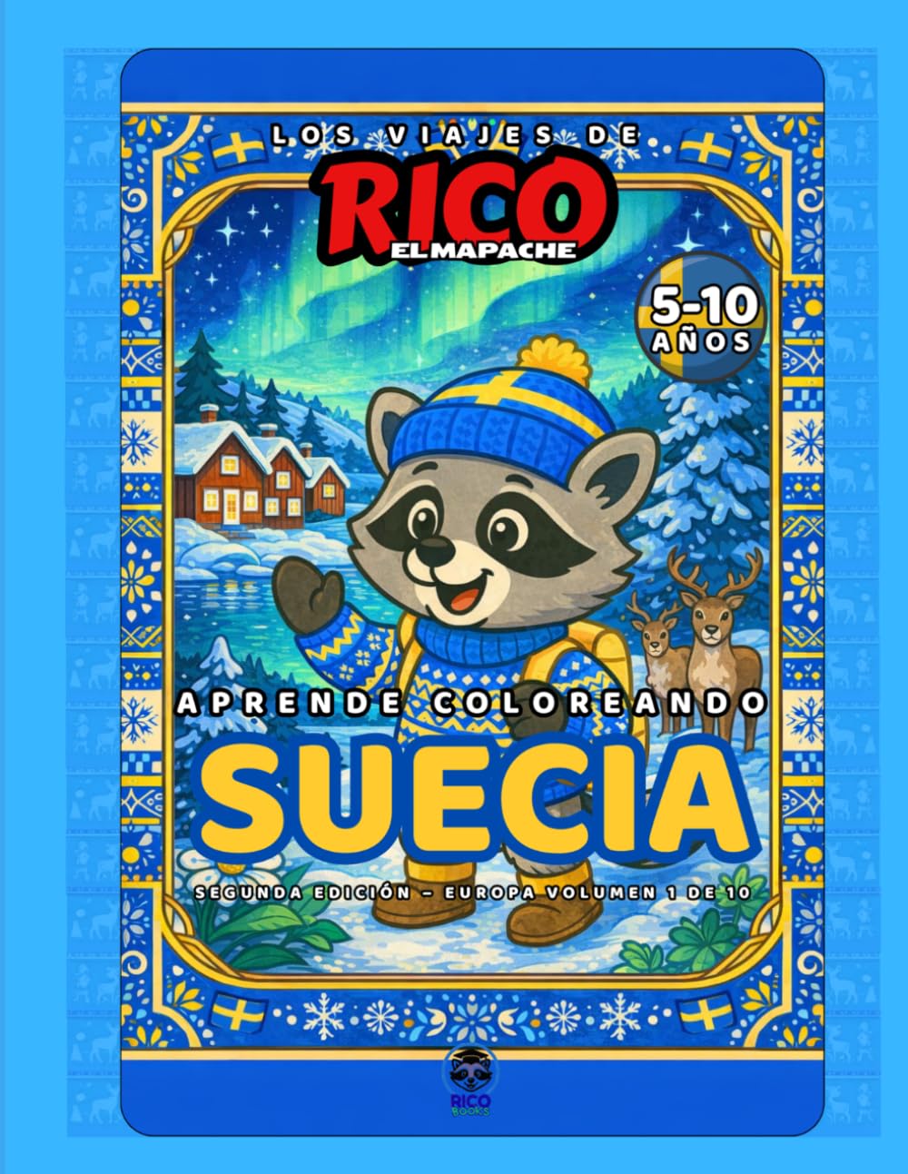 Los Viajes de Rico el Mapache – Suecia: Bosques, lagos y magia nórdica