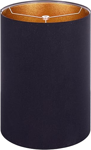 Miniatura 32 de Wellmet Pantalla de lámpara de 13 x 13 x 10 pulgadas, requiere montaje para lámpara de mesa, lámpara de noche, lámpara de pie, pantalla de tambor