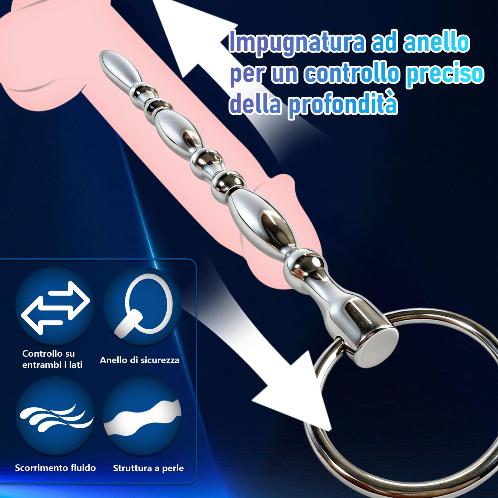 Dilatatori Uretrali 200×10mm Dilatatore Uretra Plug Uretrale Sonda Uretrale Uomo Plug Uretra Uomo Maschile Dilatatore Dilatatori del Pene Uomini Massaggio Prostatico Giocattoli Sex Toy per Uomini