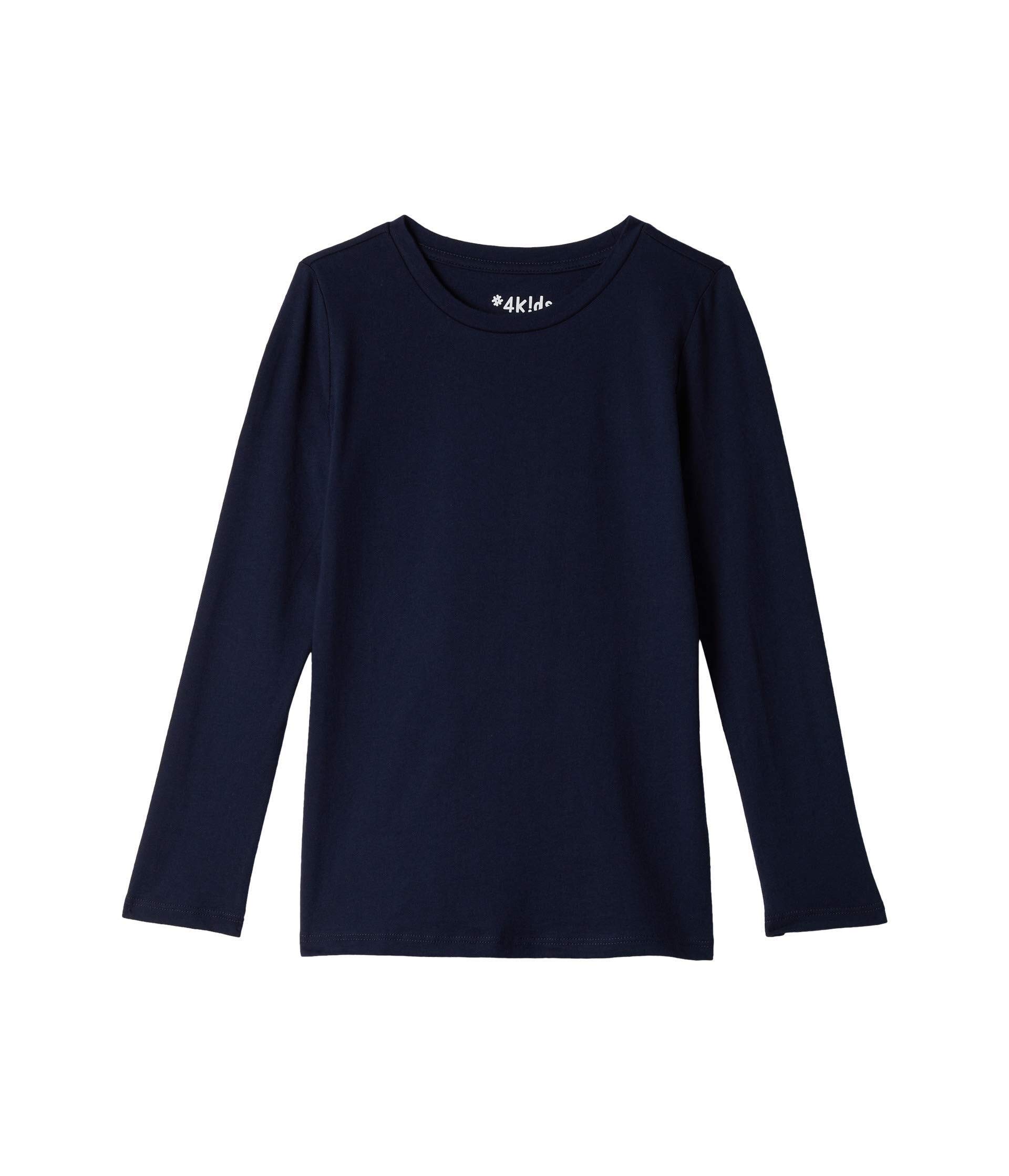 #4kids Essential Pocket Long Sleeve T-Shirt (Little Kids/Big Kids)