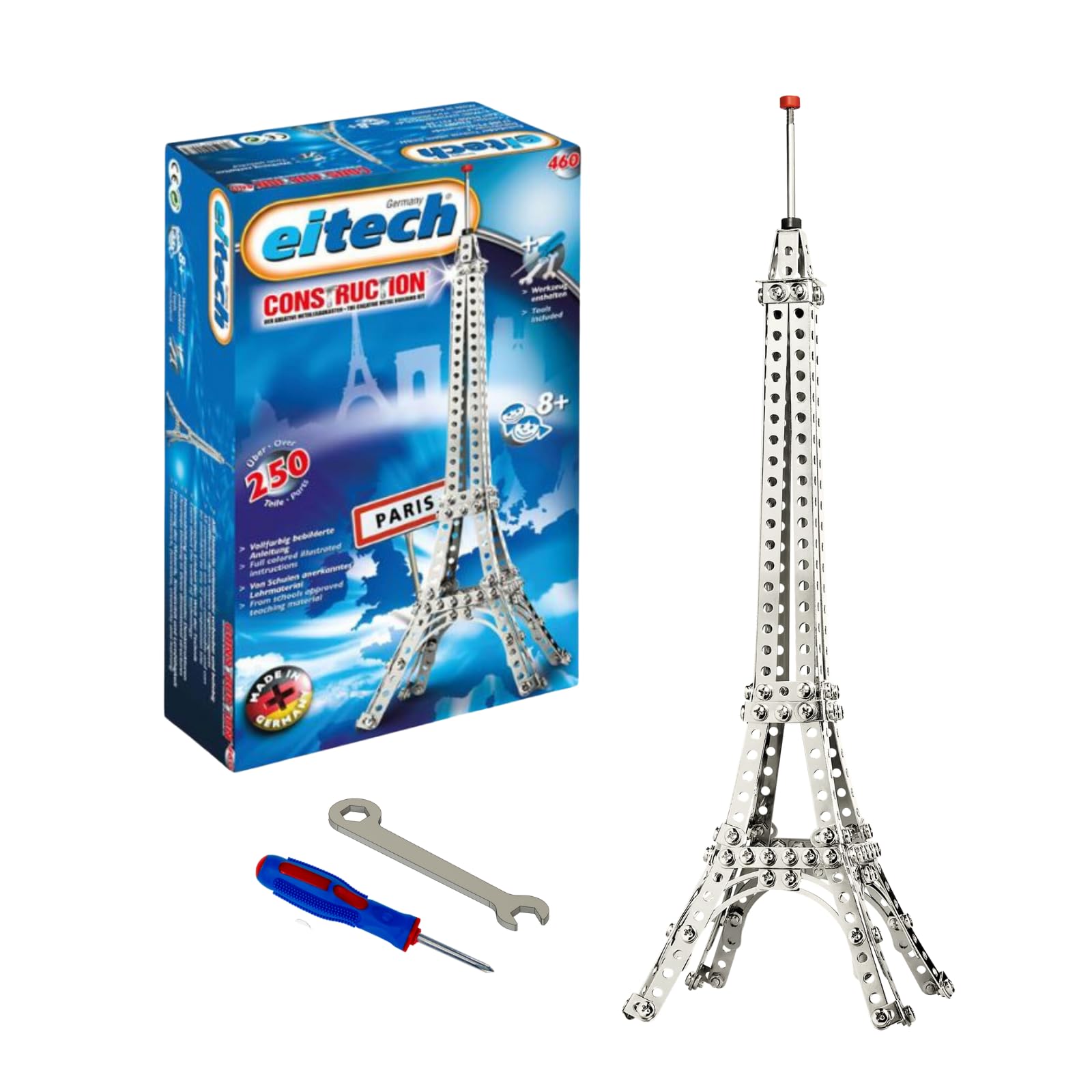 Amazon.com: Eitech Landmark Series Eiffel Tower Construction Set