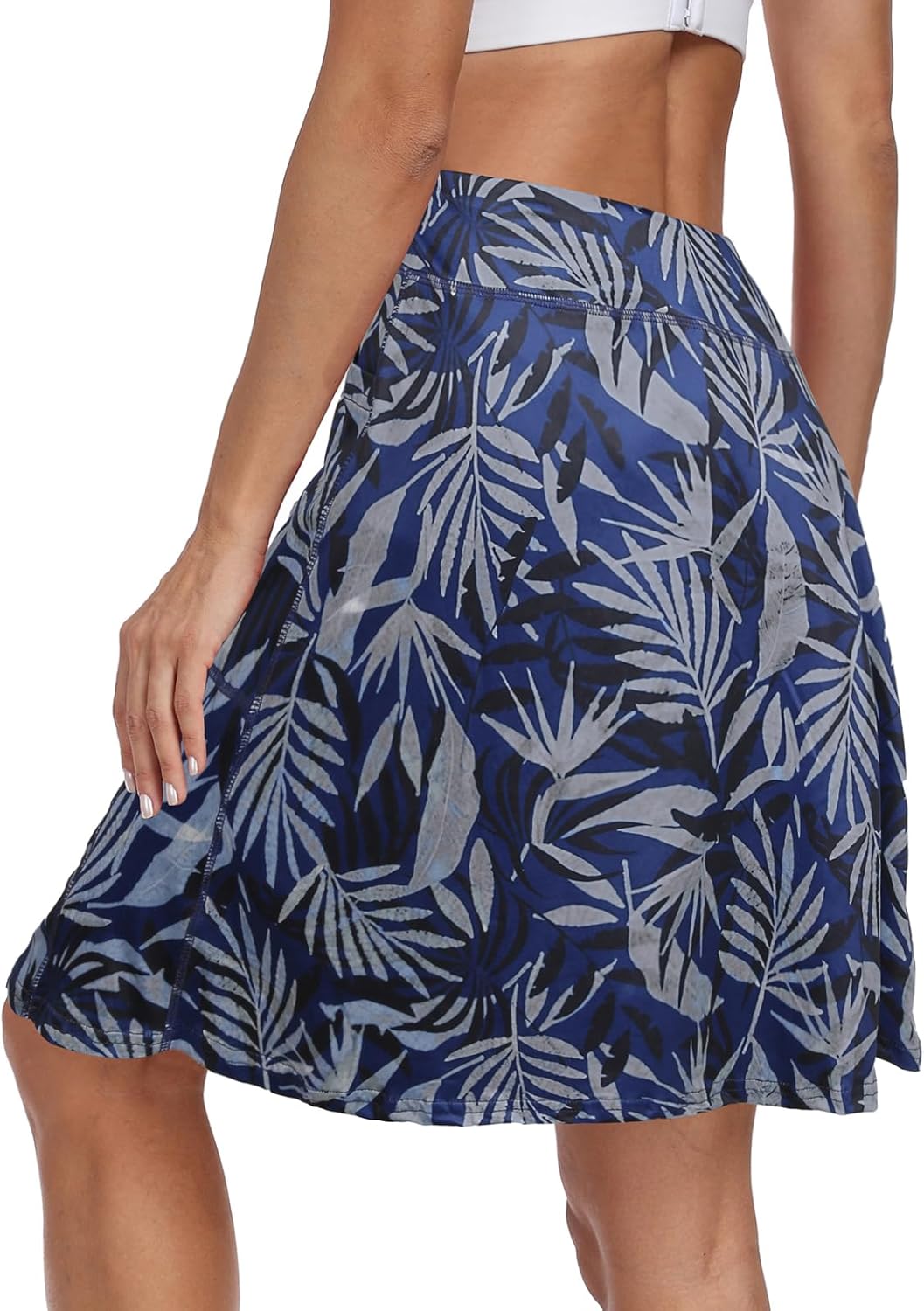 KORALHY Golf Skorts for Women 20" Knee Length Skirt with Built-in Shorts & 4 Pockets for Tennis, Athletic, Casual Wear - Image 5