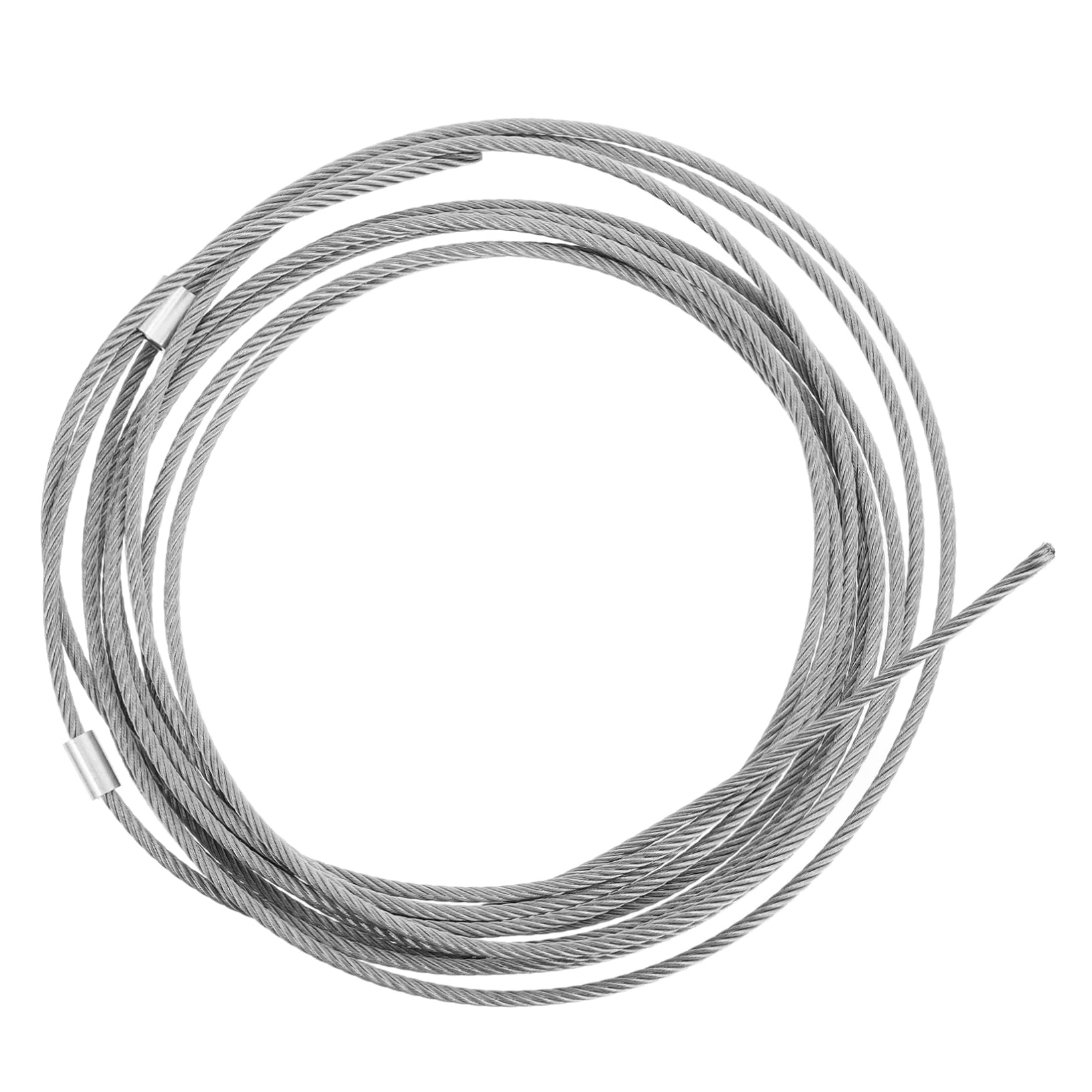 Câble en fil d'acier flexible pour réglage hauteur porte de garage