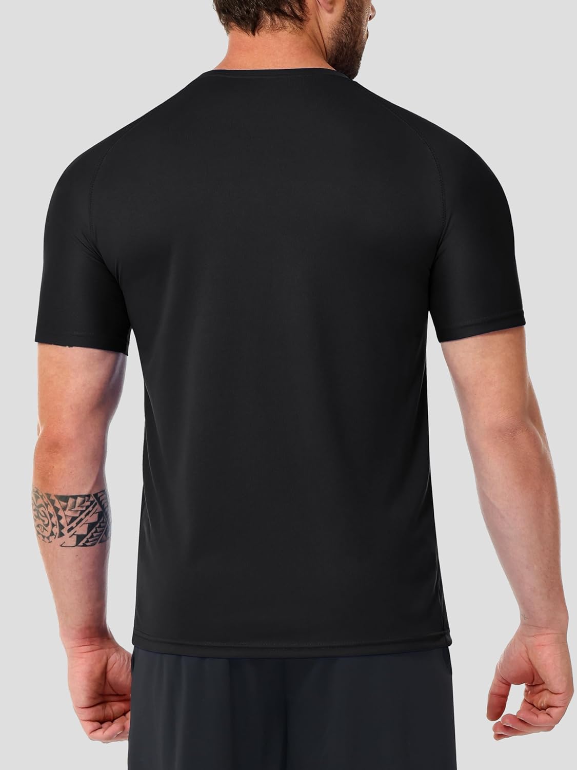 3 & 5 Pack Men's Dry Fit Shirts, Moisture Wicking Tees, Mesh Breathable Athletic Workout Fitness Short Sleeve