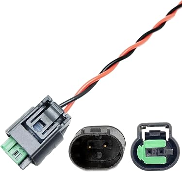 2PIN Battery Current Sensor Connector Harness Plug Replacement for Honda