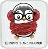 WEFTED PENGUIN POCKET STOVE,HAND WARMER,HOT WATER BAG PVC 10x9.5cm