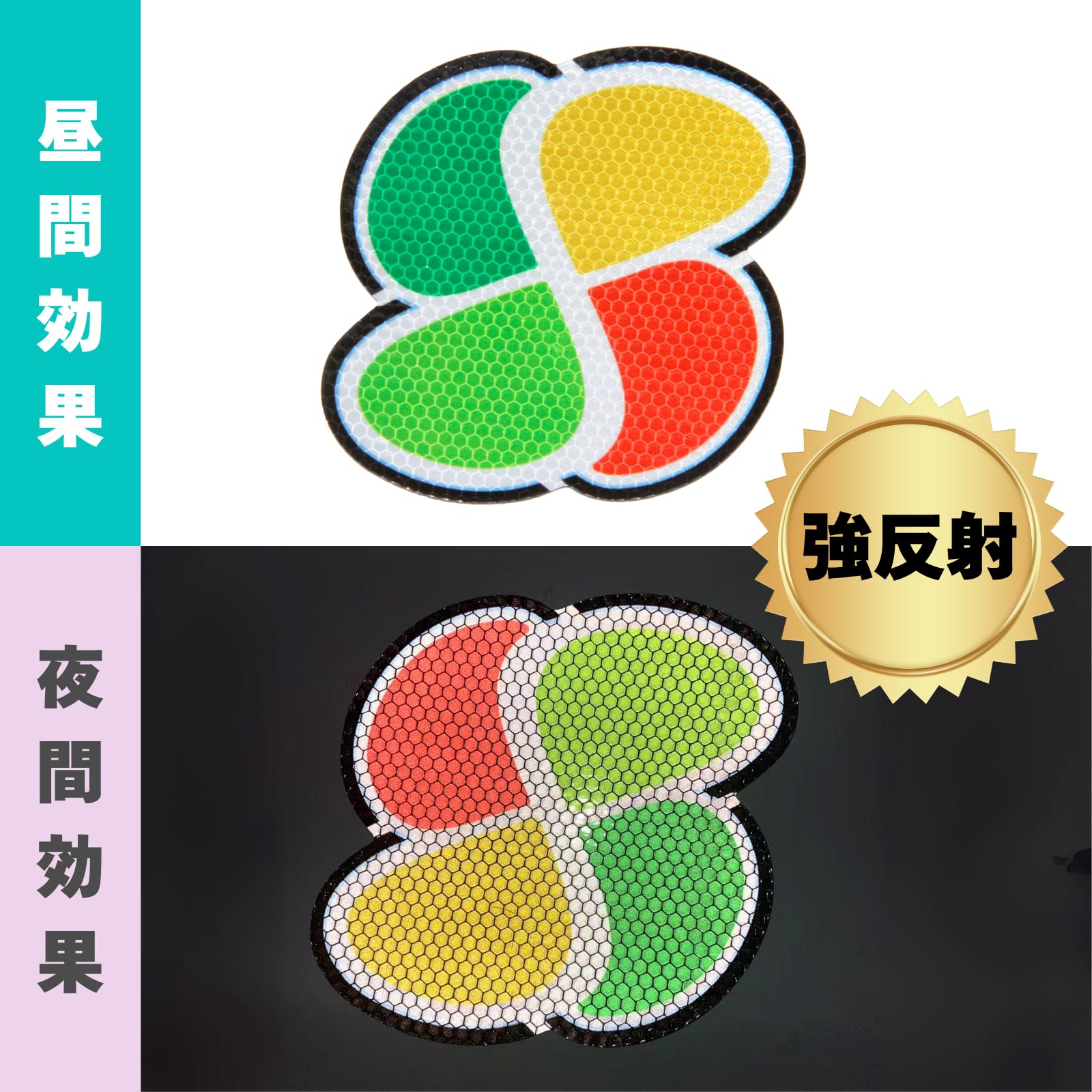 Amazon.co.jp: 【最新法令準拠 強再帰反射 取扱説明書】高齢者マーク