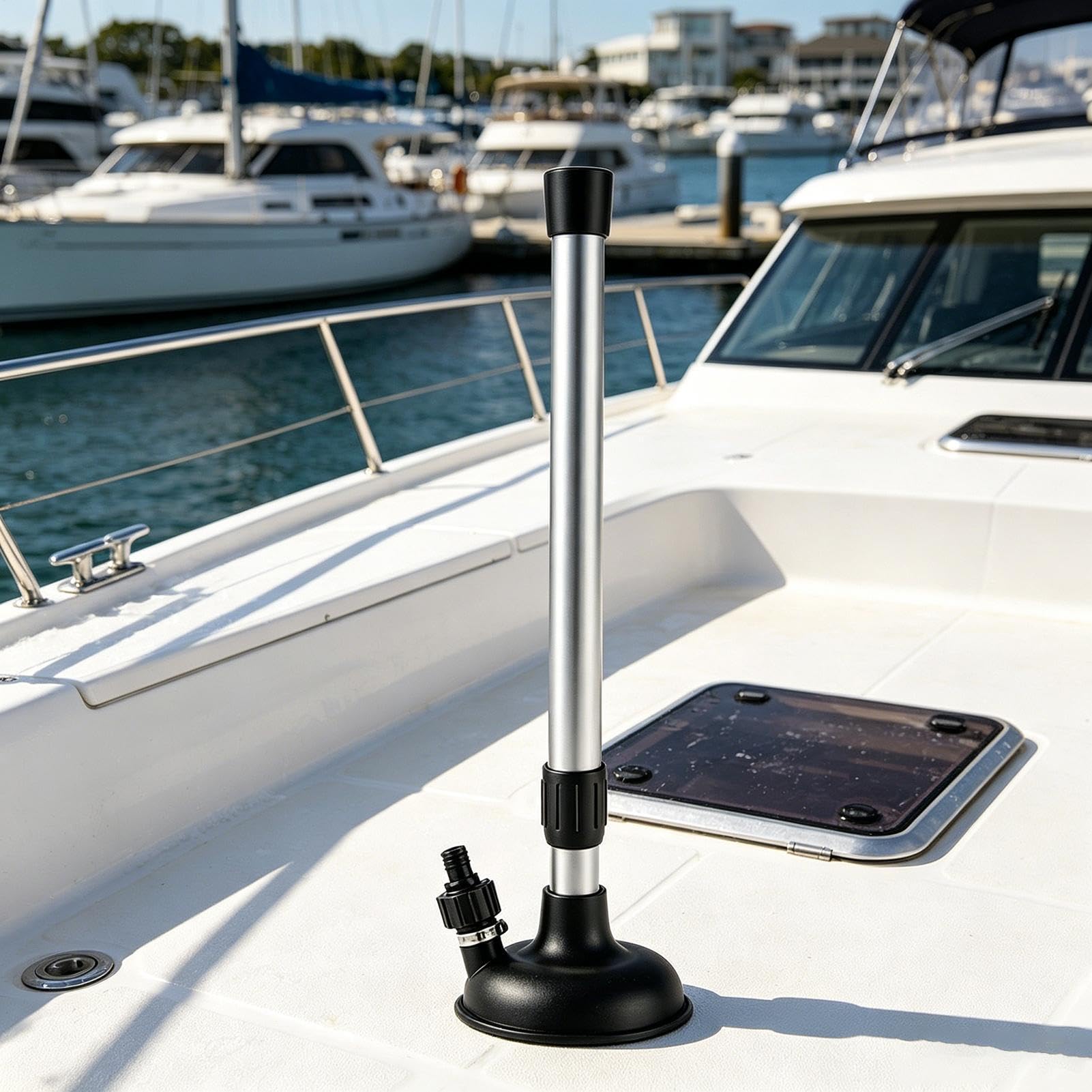 Flusher Da Motore Entrobordo Interno con il Dispositivo di Lavaggio ad una | Un Flussore per Motore della Barca Per Lavaggio E Pulizia Fango E Acqua Lacustre, Molo