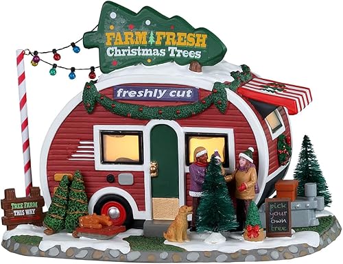 Lemax Granja Árboles de Navidad frescos #25928