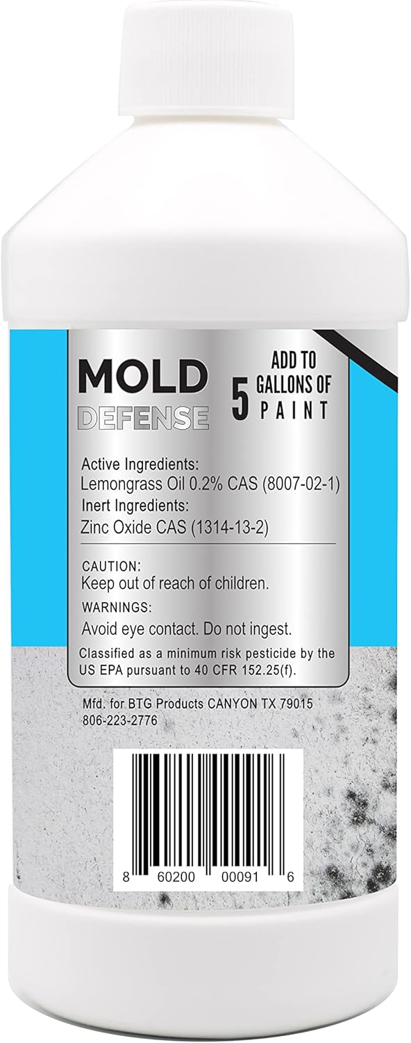 Paint-Guard Mold and Mildew Defense Paint Additive (5 Gallon Treatment)