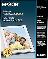 Vista 7 de Papel para fotografía Epson de calidad prémium, brillante, Blanco