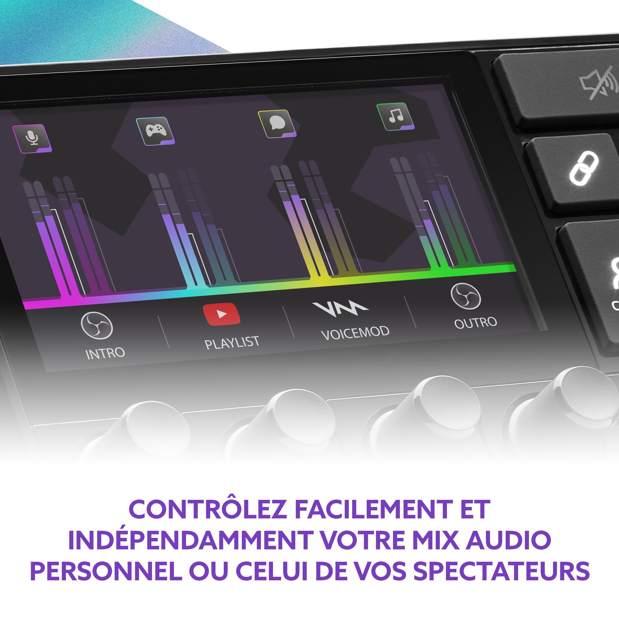 Image secondaire de Hercules Stream Essentials Kit - Kit de Streaming Professionnel avec Microphone XLR HXD-700