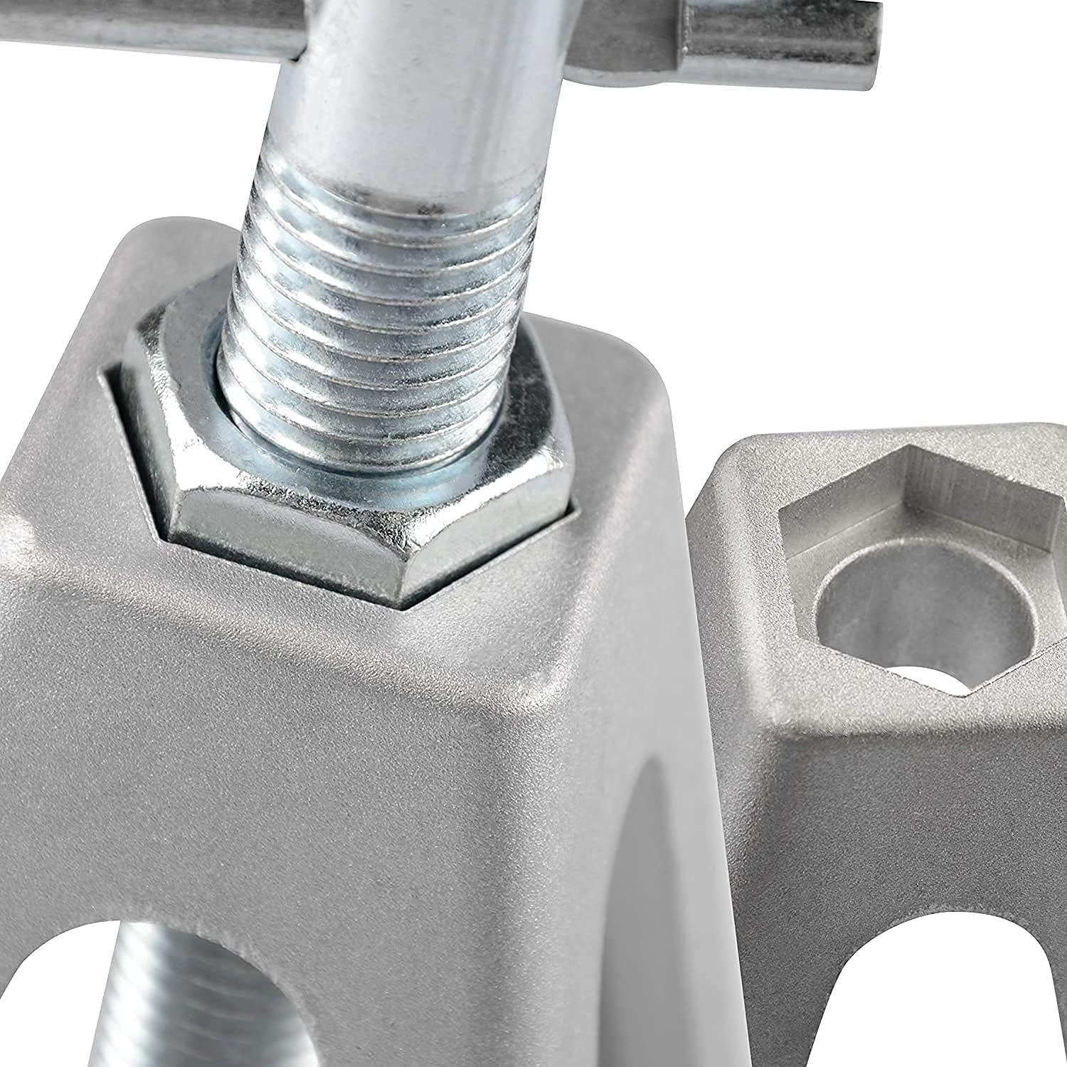 RVGUARD RV Stack Jacks 4 Pack Aluminum Stabilizer Jacks for RV Trailer Camper, Single Support Up to 6000 Lbs, Adjustable from 11" to 17" with Storage Bag : Automotive