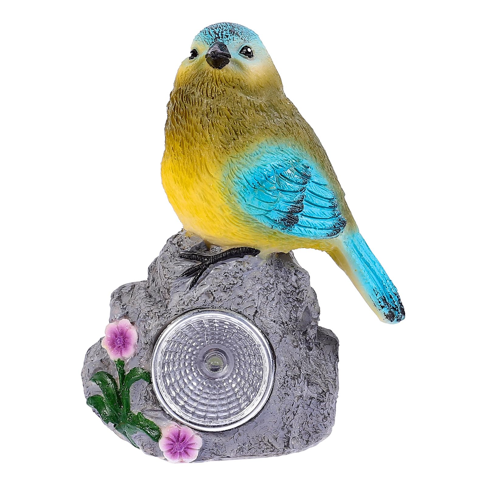 Lampe solaire extérieure oiseau résine led étanche jardin - 8
