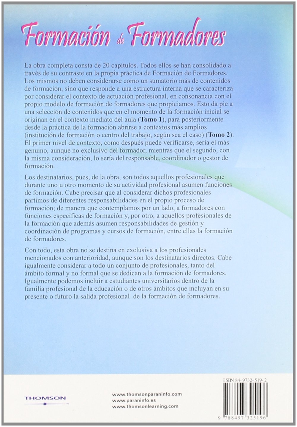 Formación de formadores. Tomo 1. escenario aula (Educación)