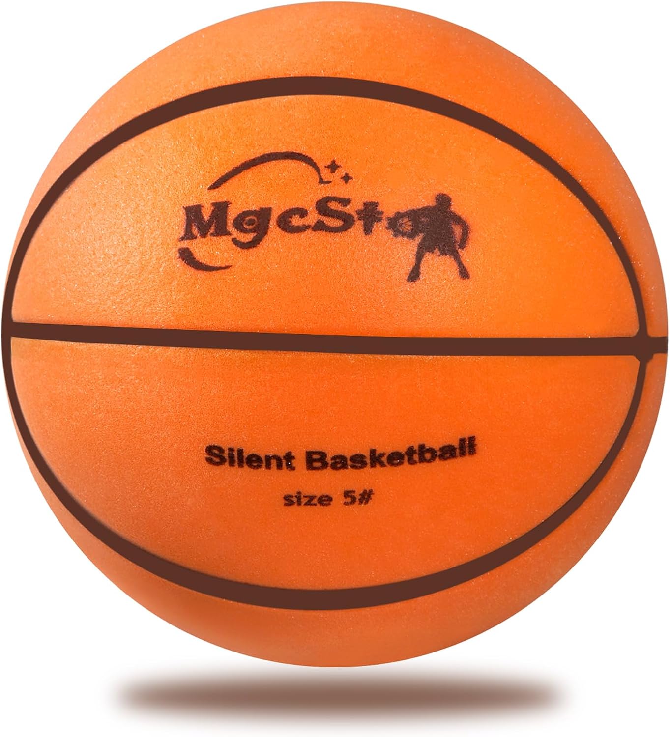 2025 New Silent Basketball Size 7 5 3,Soft Foam Quiet Round Ball, Noiseless Basketball Dribbling Indoor, Easy Grip Low-Noise Ball, Gift for Youth