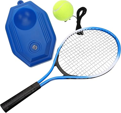 Obuyke Raqueta de tenis para niños, raqueta de tenis para niños, equipo de tenis portátil para práctica personal para niños, principiantes, kit de