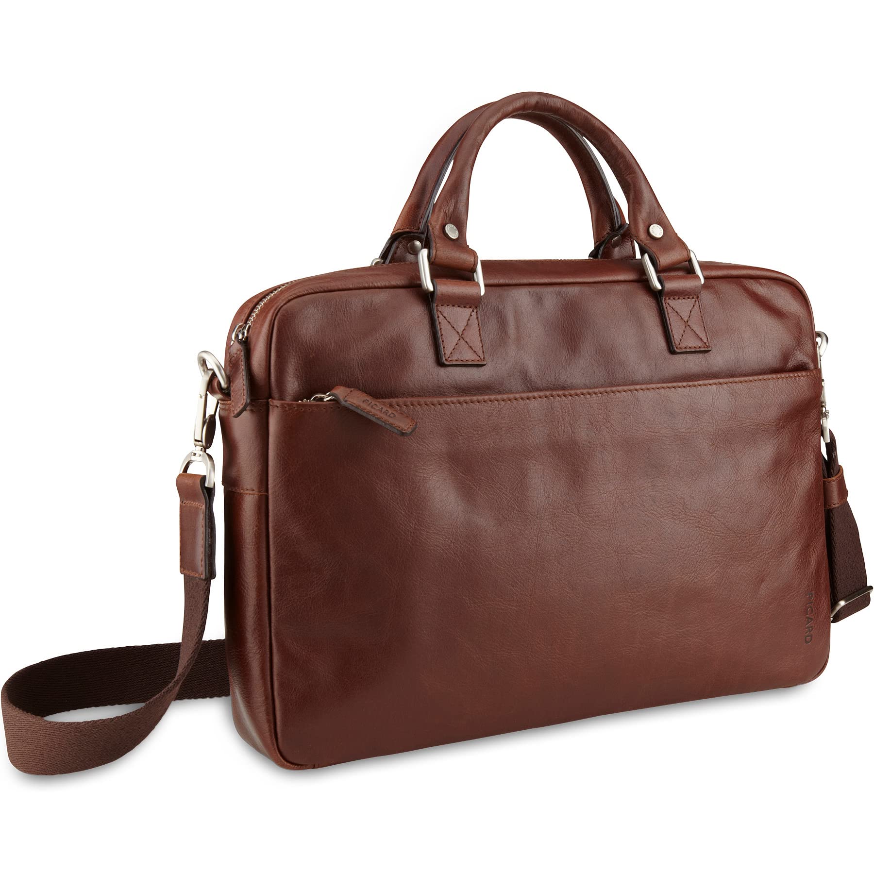Picard Herren Laptoptasche BUDDY aus Büffelleder OneSize | mit Reißverschluss | Laptoptasche | Business