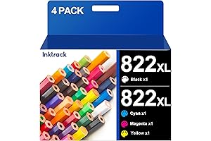 Epson 822XL Ink Cartridges Combo Pack: Reliable Color Printing for Epson Printers