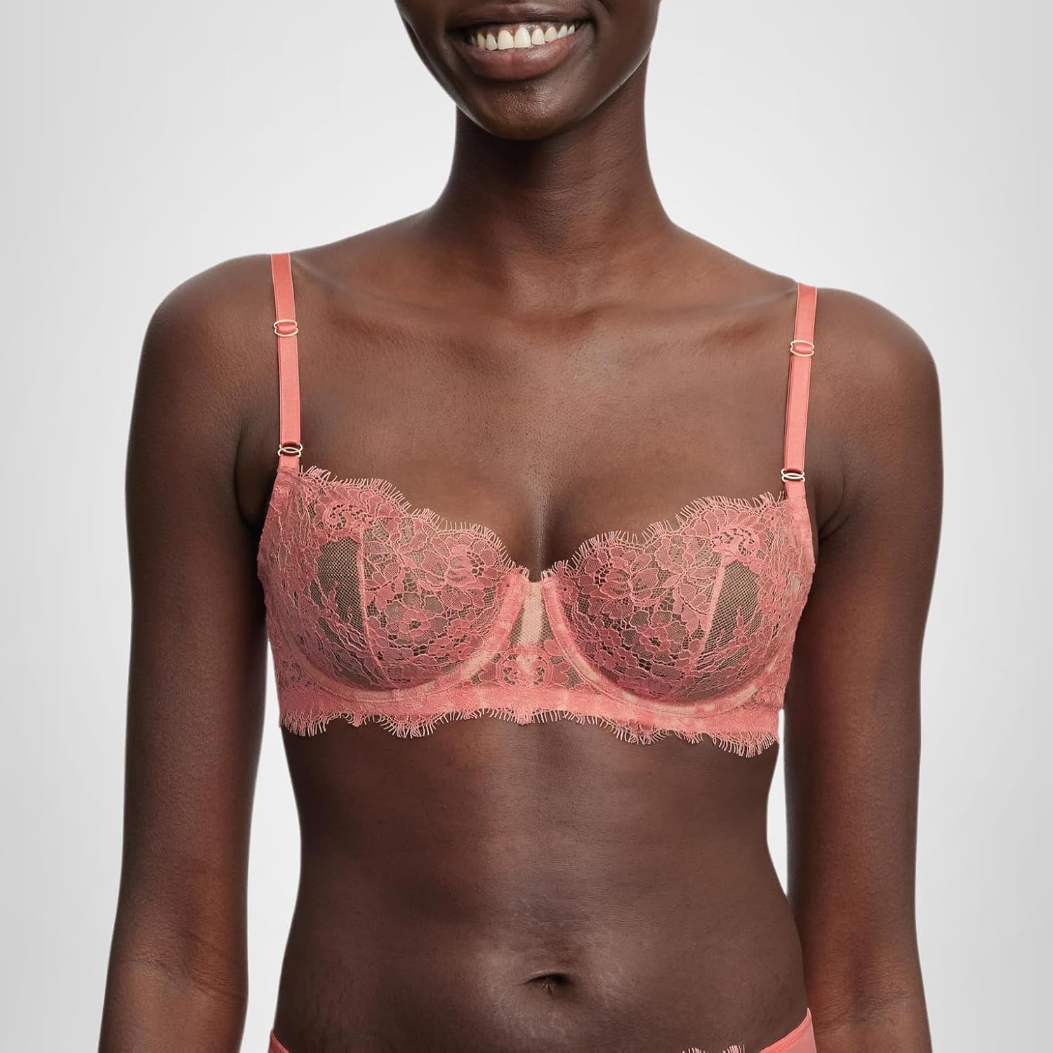 Skarlett Blue Women's Entice Unlined Lace Underwire Balconet