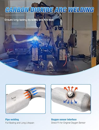 Vista 89 de Nilight Catalizador para Hyundai Accent 2012-2017/Hyundai Veloster 2012-2017/Kia Rio 2012-2014/Kia Soul 2012 2013 2014 2015 2016 (estándar EPA)