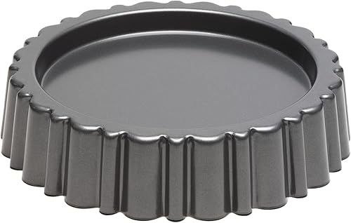 Kitchen Craft Chicago Metallic Professional - Molde antiadherente para tartas Mary Ann (10.6in)