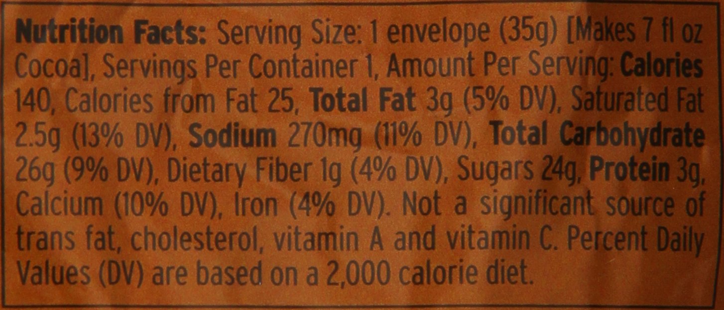 Land O Lakes Cocoa Classics, Chocolate Supreme Hot Cocoa Mix, 1.25-Ounce Packets (Pack of 36), Rich brown, (34-001)