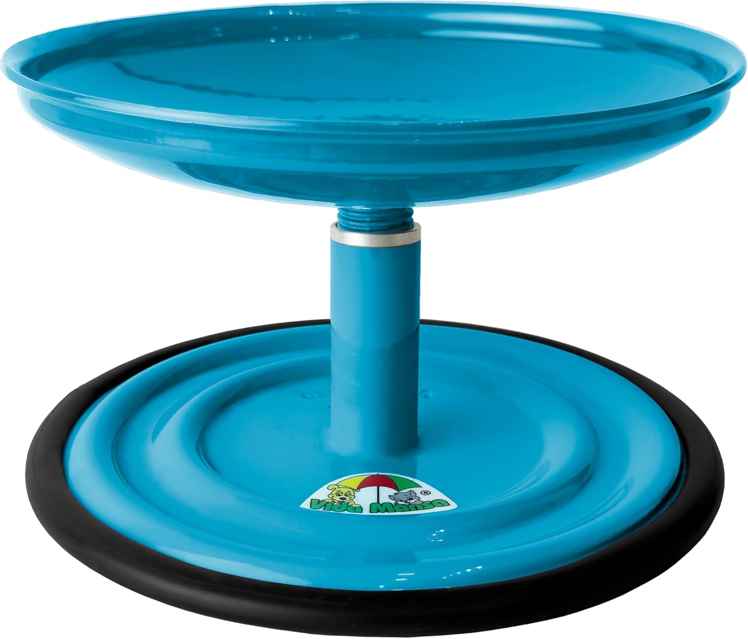 Adjustable Cat Feeder, 8.45 oz – Aluminum Feeding Bowl with Height Adjustment, Avoid Touching Your Whiskers, Shallow Bowl, Electrostatic Coated Finish, Vida Mansa, (Violet)