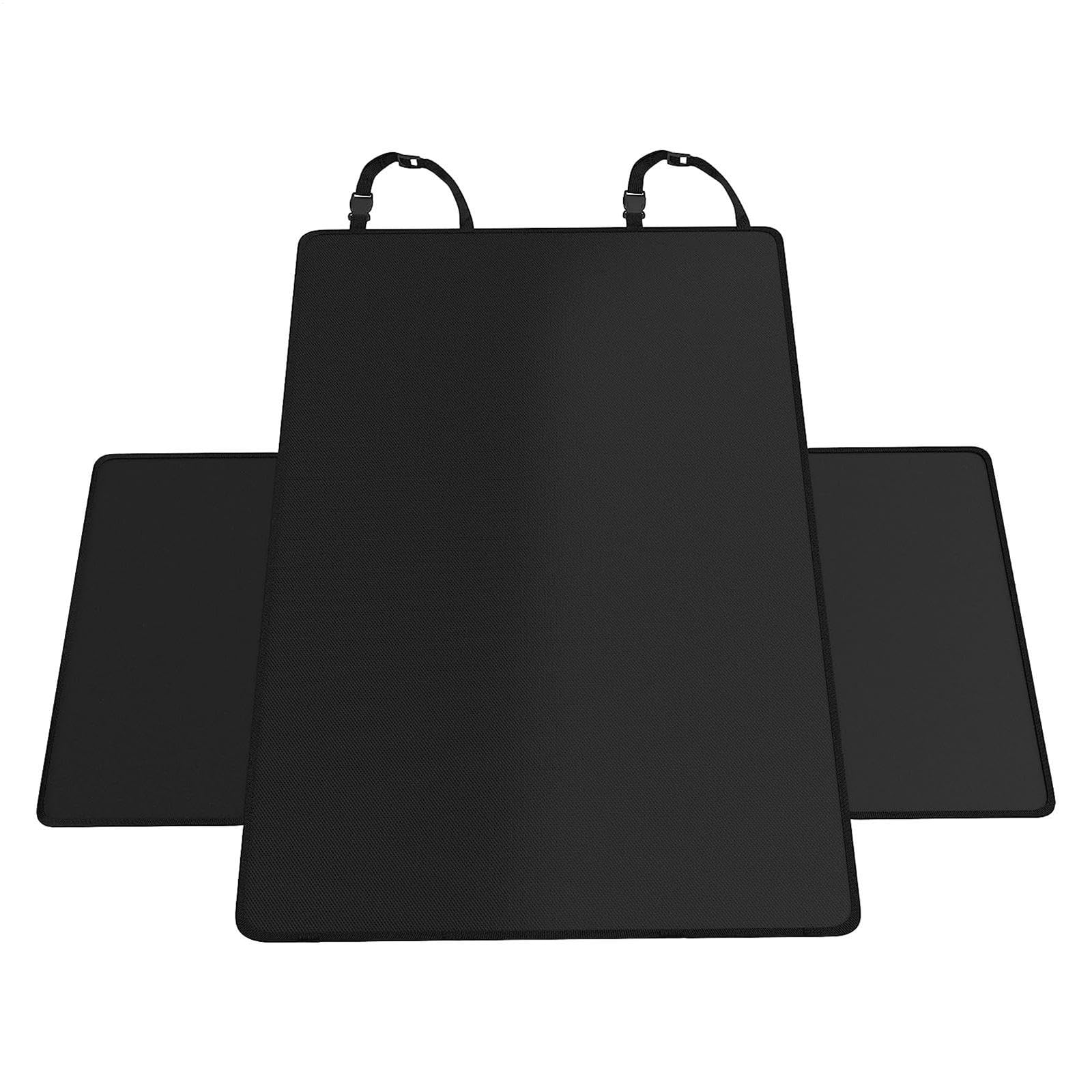Housse de siège arrière de voiture antidérapante pliable bâche auto imperméable - 8