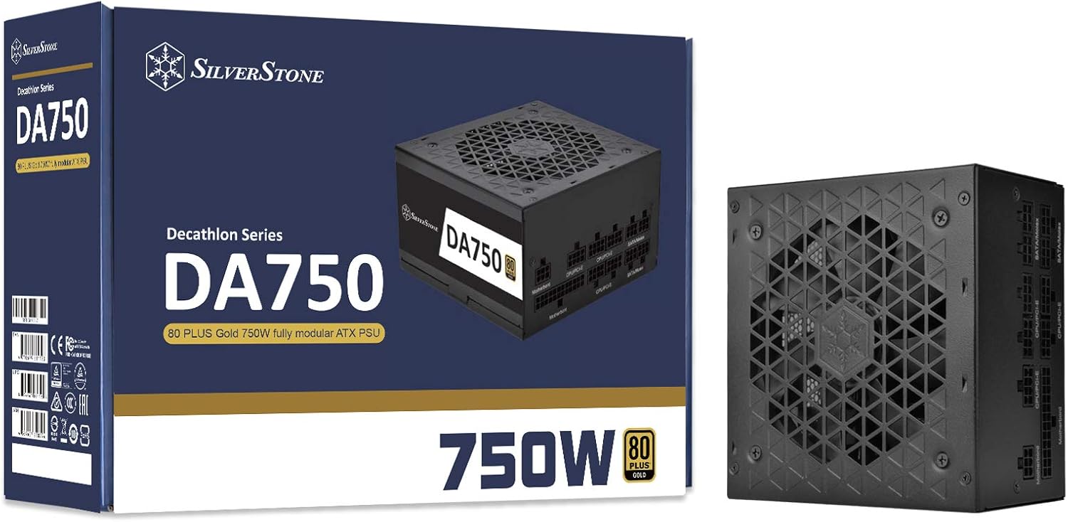 SilverStone Technology DA1650-G, 1650W Fully Modular ATX Power Supply, 80 Plus Gold, SST-DA1650-G