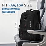 Travel Backpack, Large Laptop Backpack, Carry on Backpack Airline Approved Fits 17-inch Laptops for Travel Business