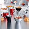 Luminarc Flashy Glass Coffee Mugs with Handle for Microwave 250ml (Pack of 6)