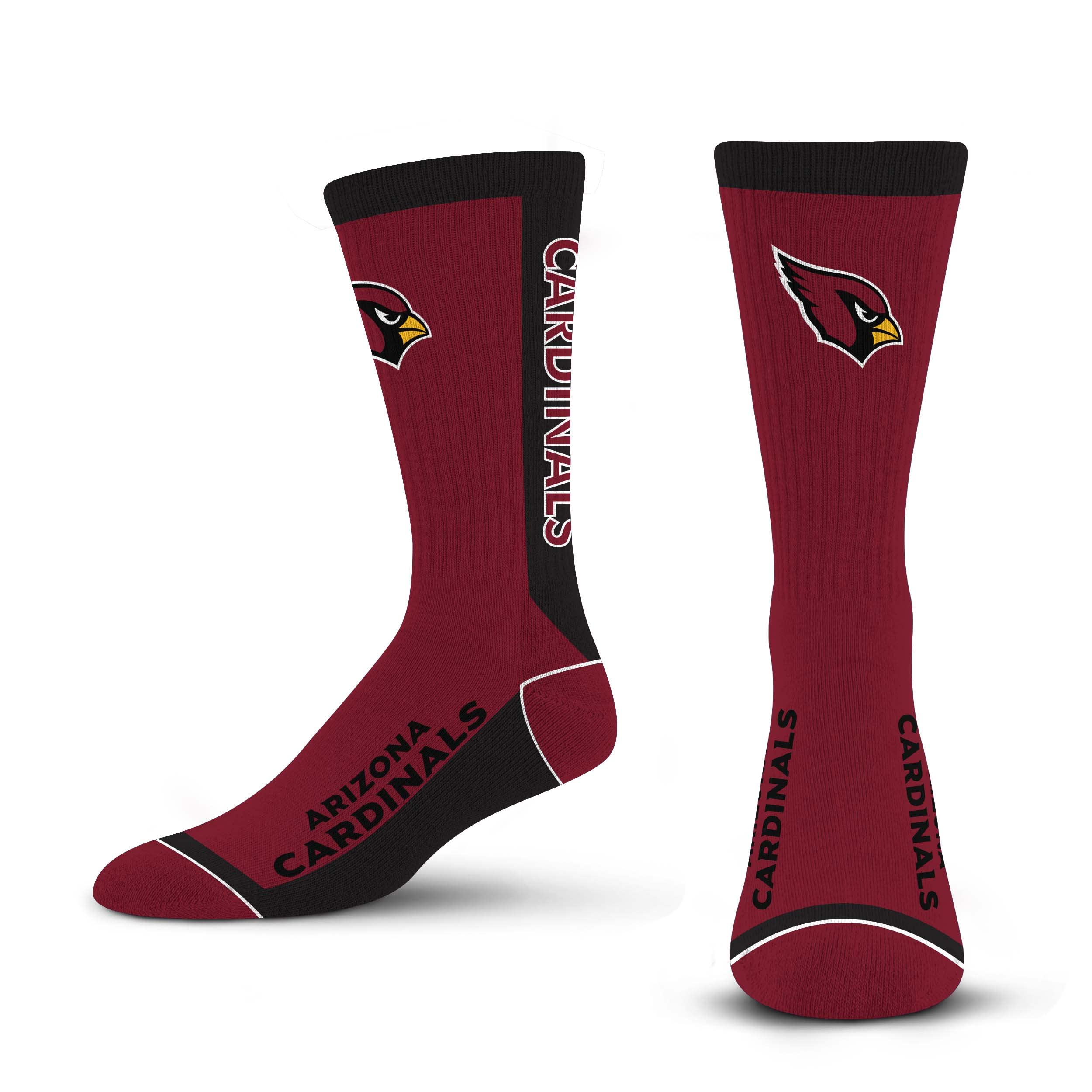 For Bare Feet NFL MVP Crew Sock Medium