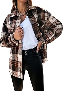 Brown black and white flannel Clearance