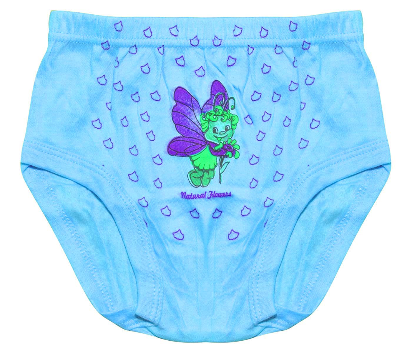 Everking Kids Soft Cotton Panties/Briefs Innerwear Combo/Unisex Multicolour Boys and Girls Drawer(Pack of 12)