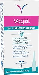 Vagisil Gel Hidratante Vaginal Interno En Monodosis Con Ácido Hialurónico, Lubricación Inmediata E Hidratación Prolongada, 30 g (6 x 5 g)