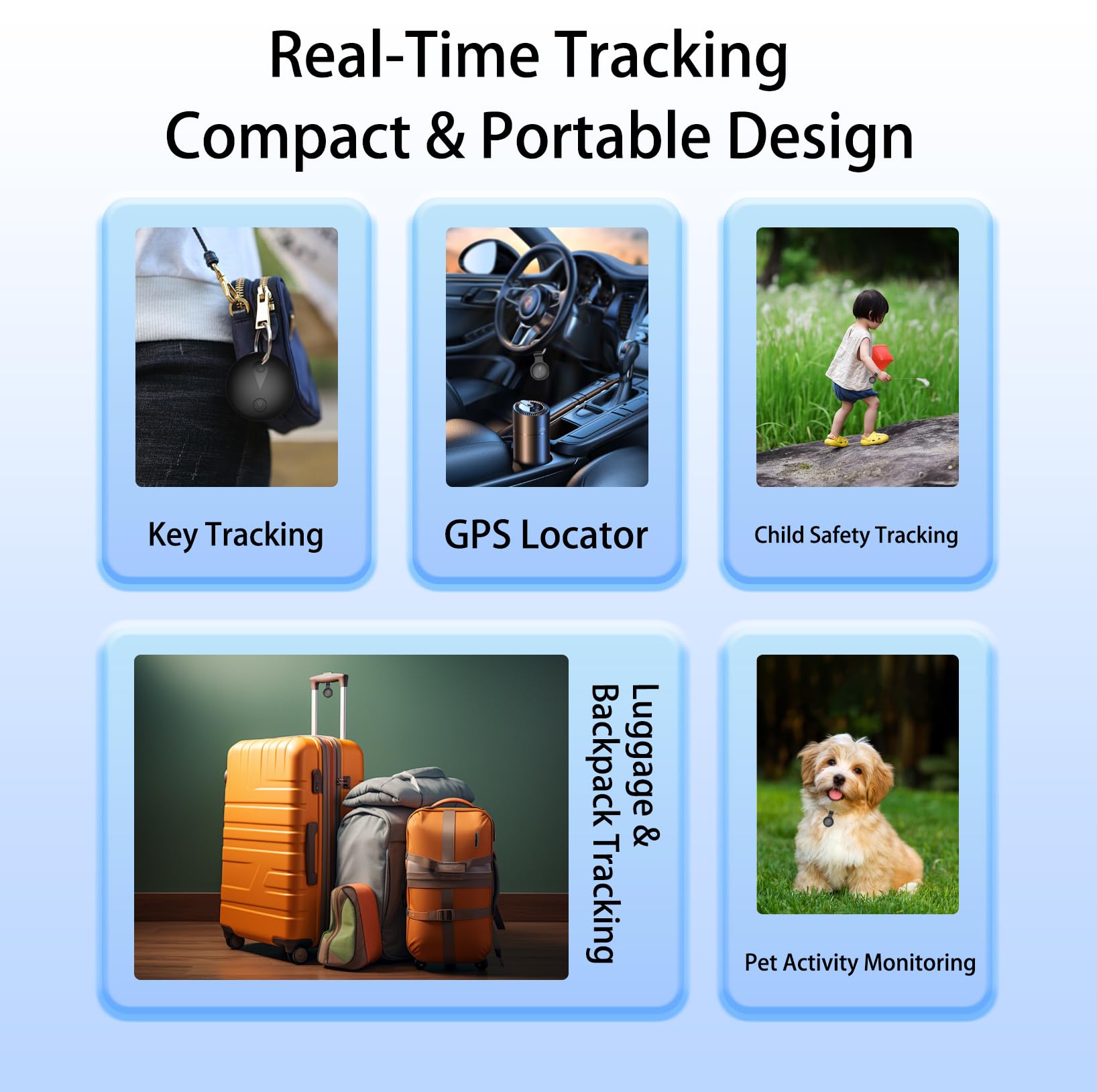 GPS Tracker for Dogs, Smart Collar with Real-Time Location - Pet Location Tracker with Holder, No Monthly Fee/No SIM Card, Works with iOS Find My, Ultra-Slim, IP68 Waterproof, 12-Month Working Time - image 7