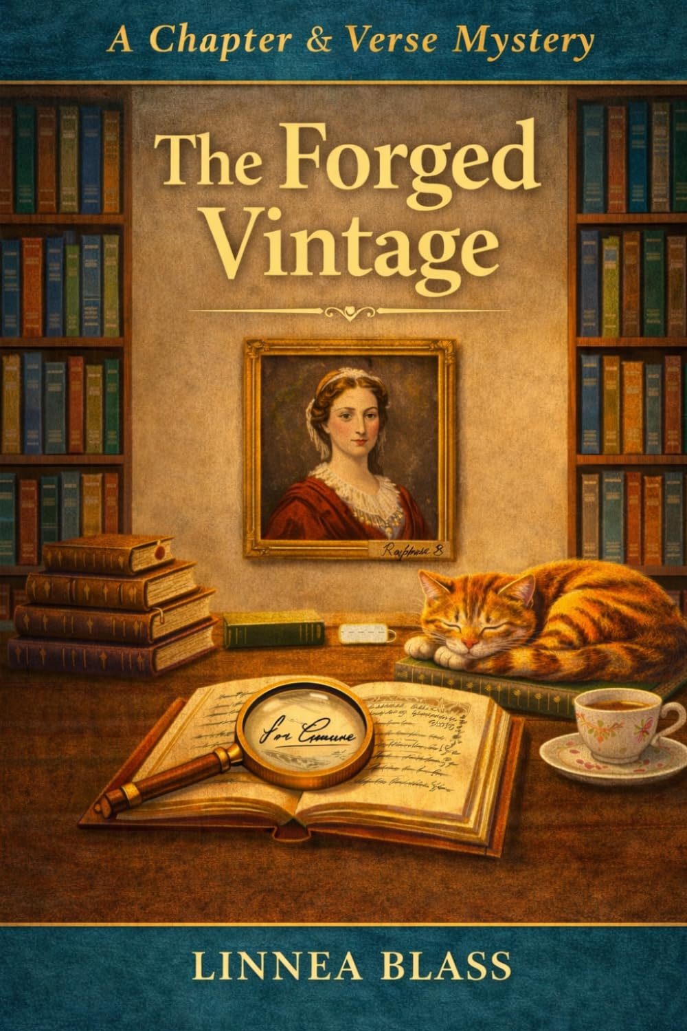 The Forged Vintage: A cozy mystery set in a Yorkshire book shop: A Chapter & Verse Mystery