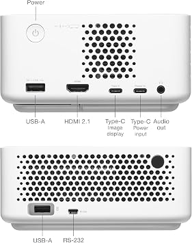 Optoma ML1080ST Ultra-Portable Short Throw Full HD Laser Projector, 1200 Lumens
