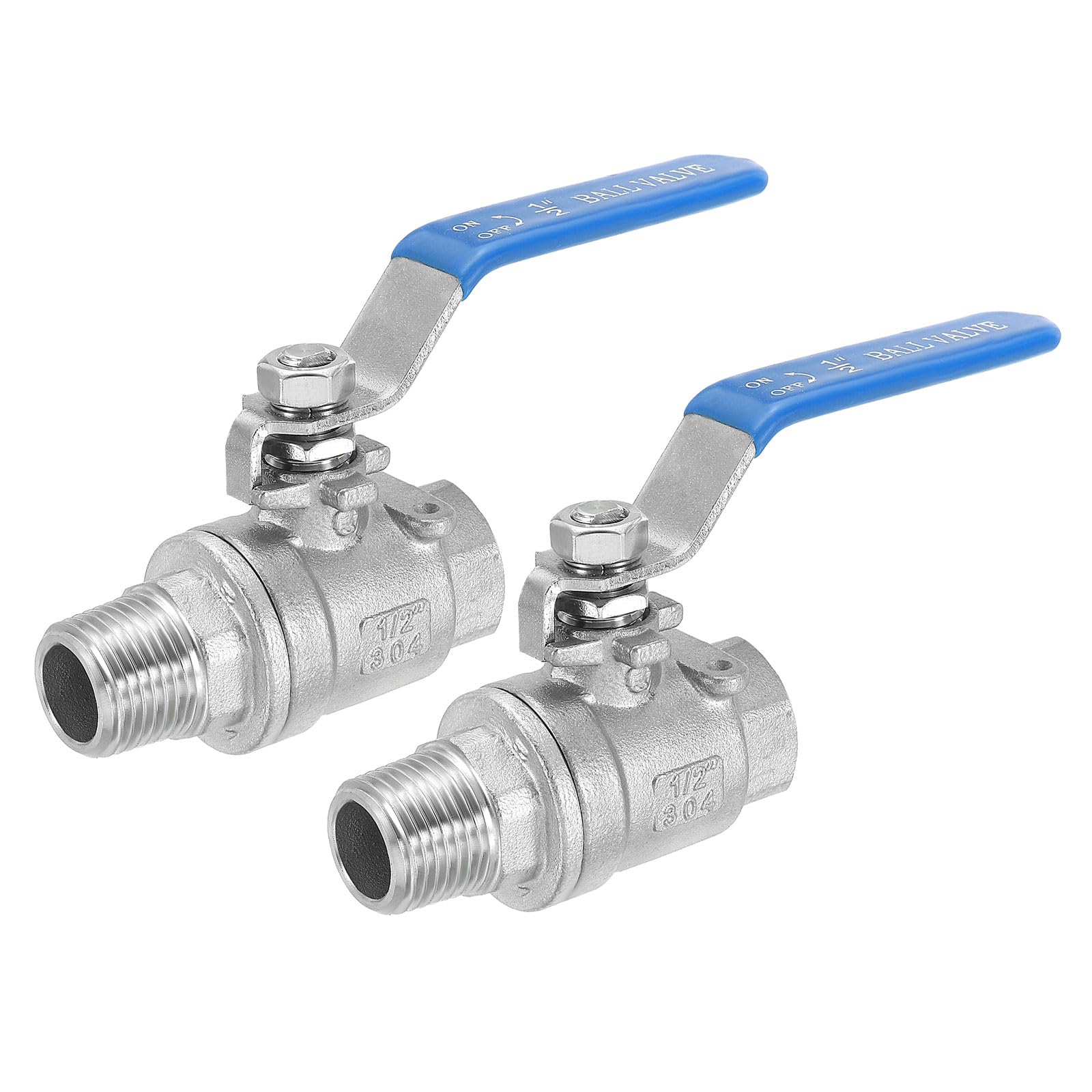Válvula de bola de paso completo de acero inoxidable de 1/2 NPT para máxima presión WOG1000
