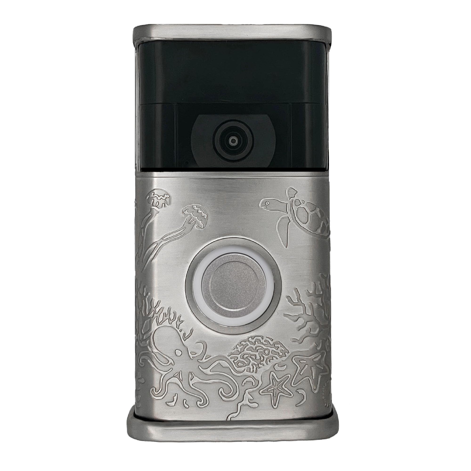 Coastal Video Doorbell Cover (Ring 2nd Generation Compatible) (Nickel Silver)-picture-12