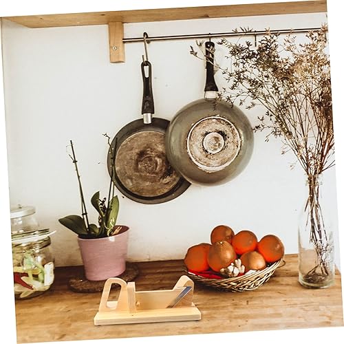 Miniatura 9 de DOITOOL Cortador de salchichas de madera para cortar chorizo pepperoni más carne seca Gadget de cocina