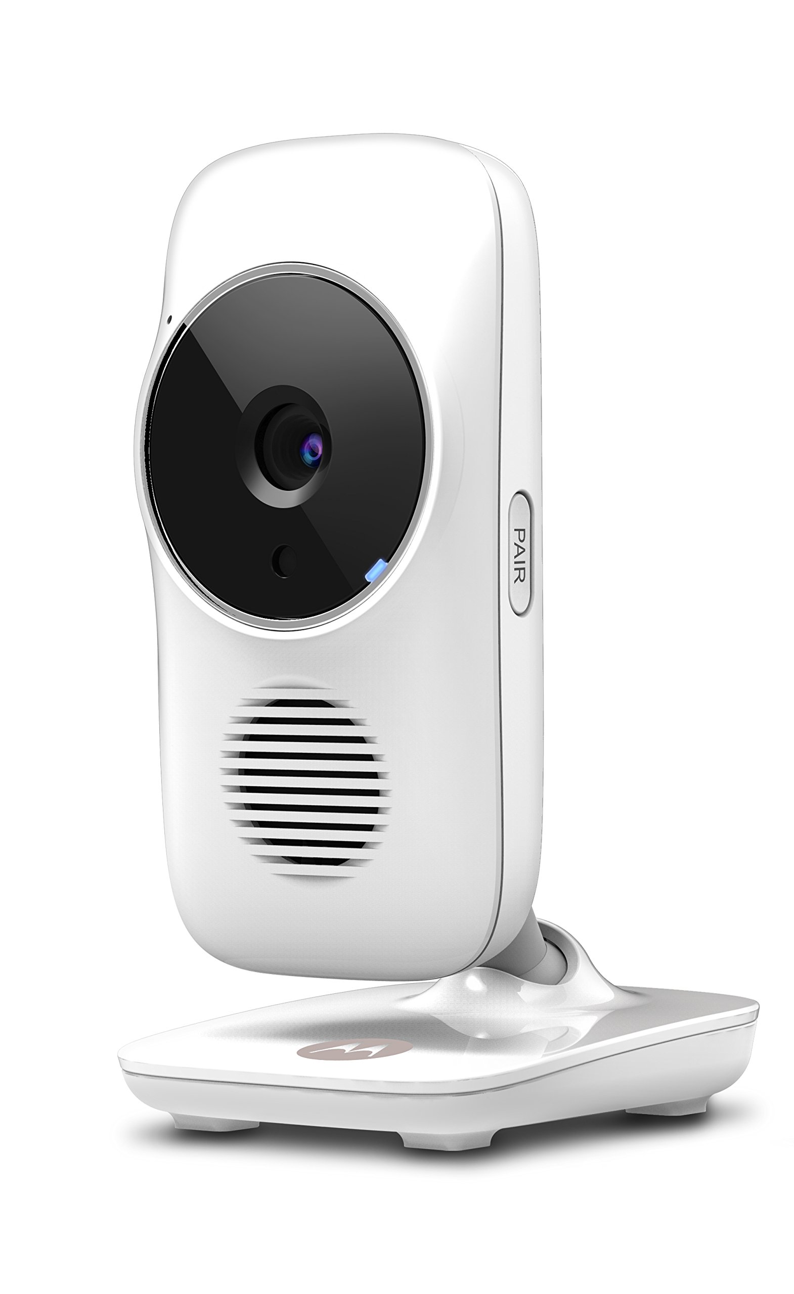 Motorola Baby MBP 67 Connect wideo, biała kamera do monitoringu niemowląt, 2-drożna komunikacja dzięki wbudowanej funkcji interkomu