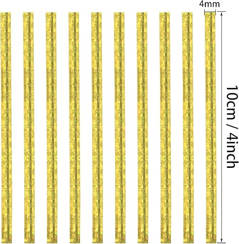 Miniatura 2 de Mini Skater Lazos metálicos de 4 pulgadas para embalaje, panadería, pasteles, dulces, galletas, regalo, bolsas de celofán, suministros de Navidad,