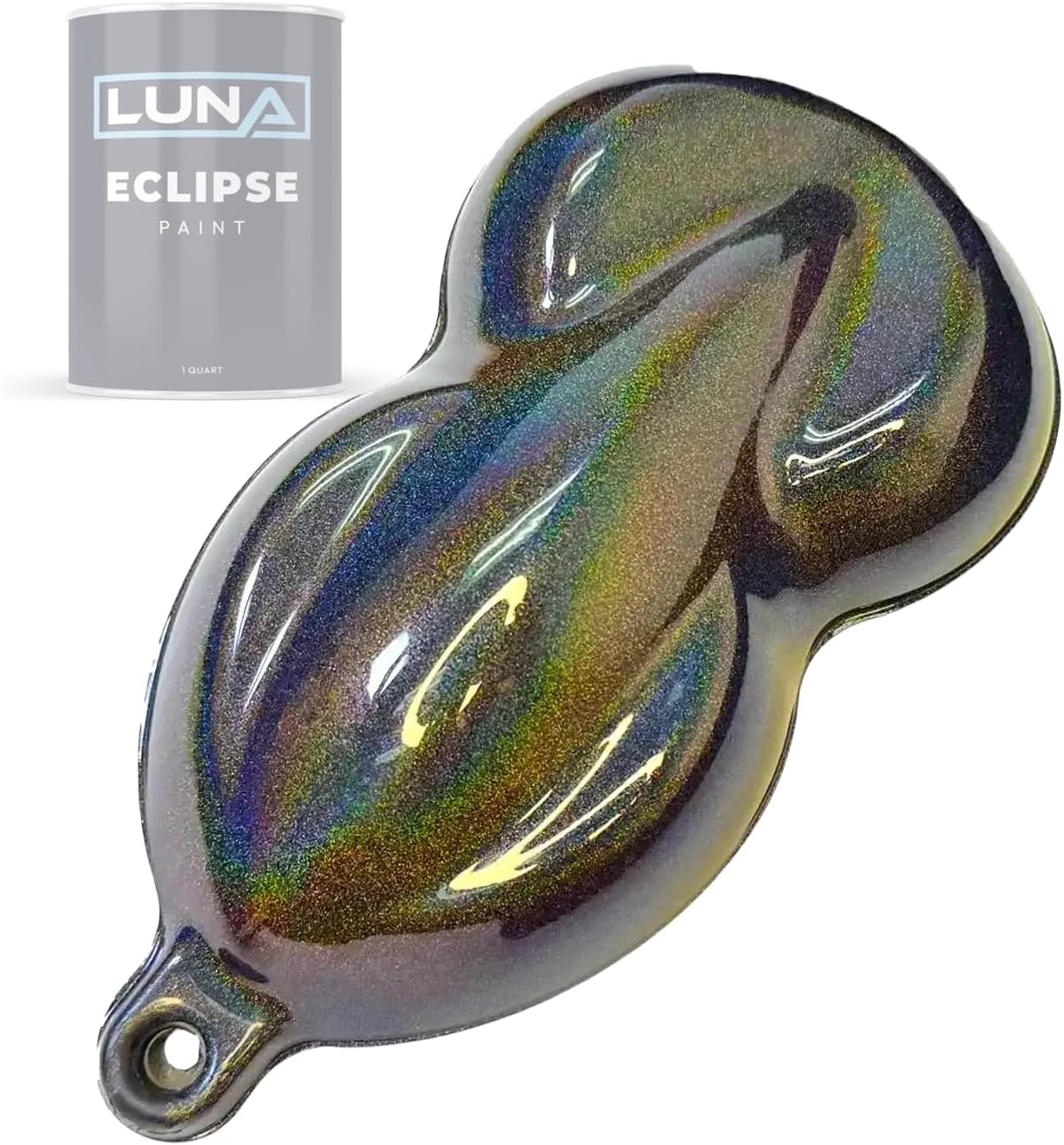 Hyper Holographic Metallic Color-Shift Midcoat Automotive Paint (1 Gallon) - Ready-to-Spray Custom Finish for Use with Primer, Basecoat & Clearcoat – Luna Eclipse