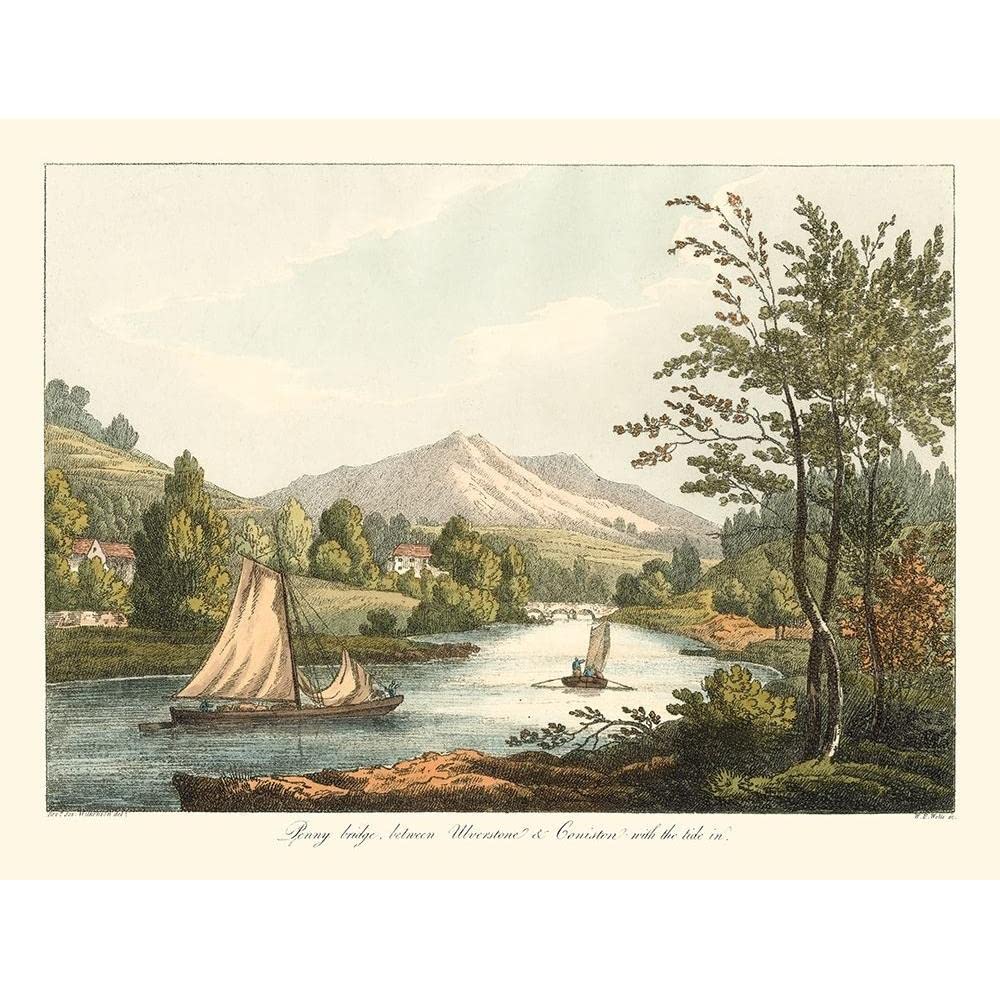 ArtDirect English Countryside II 10x8 UnFramed Art Print Poster Ready for Framing by Wilkenson, Joseph