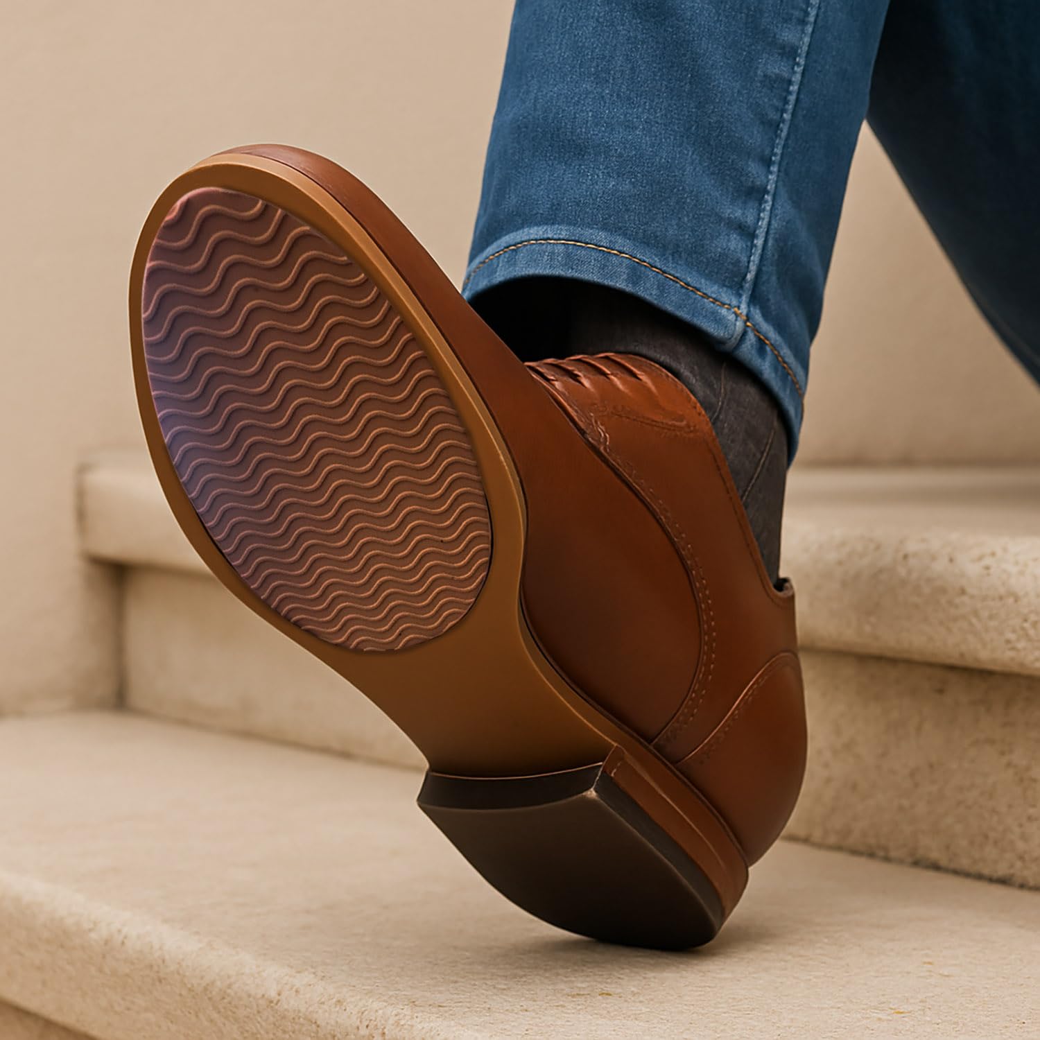 leather soled dress shoes Non-Skid Shoe Pads – 3