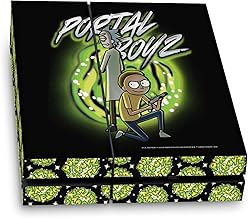 Head Case Designs Officially Licensed Rick and Morty Portal Boyz Graphics Vinyl Sticker Gaming Skin Decal Cover Compatible with Sony Playstation 4 PS4 Console