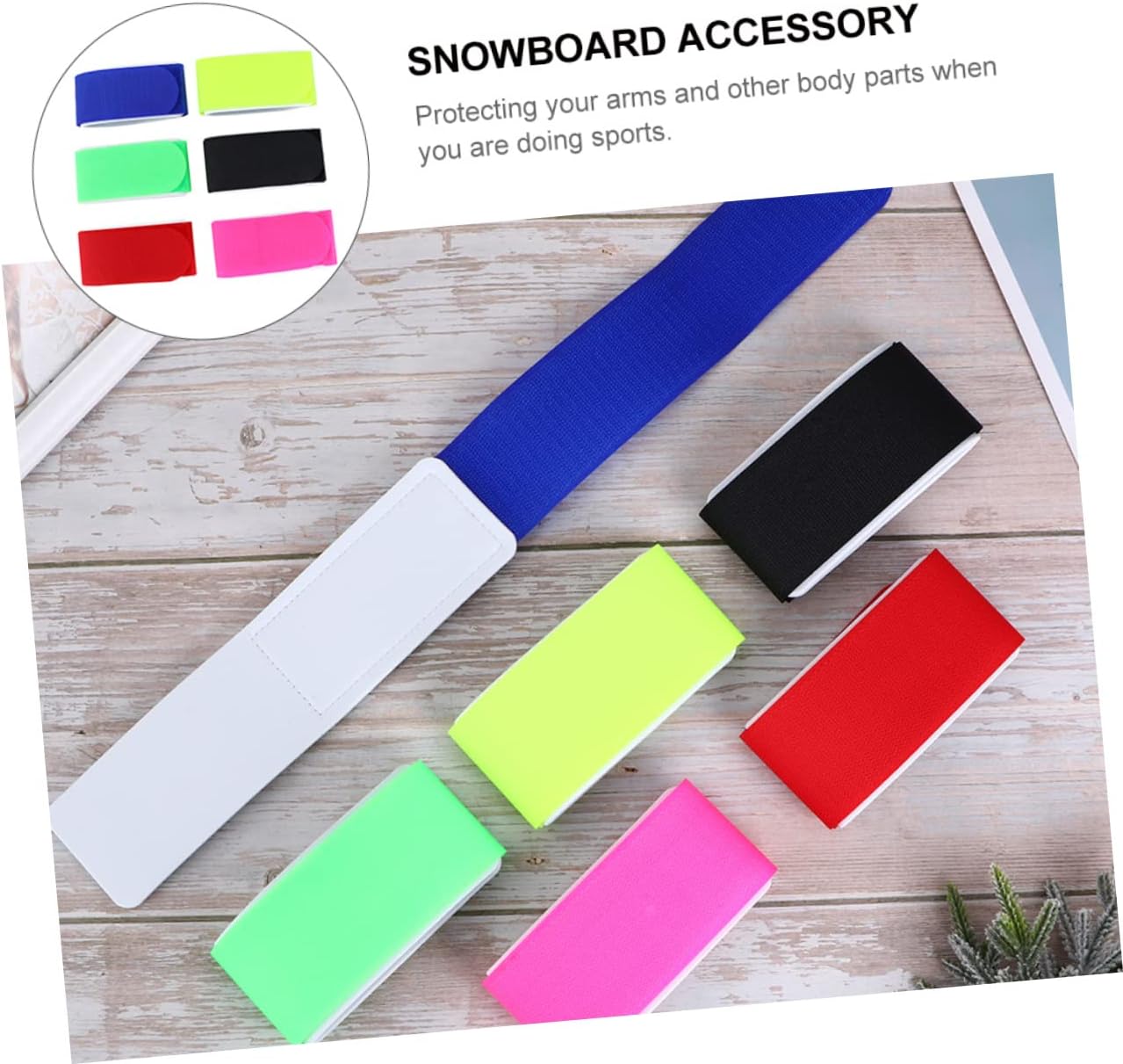 INOOMP 20 Pcs Ski Strap Snowboarding Accessories Snowboard Accessory Carrying Strap for Snowboard Outdoor