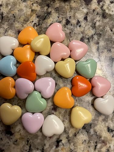 Miniatura 3 de Paquete de 24 tarjetas de San Valentín con cristales en forma de corazón, piedras preciosas de San Valentín, regalos divertidos para niños y niñas,